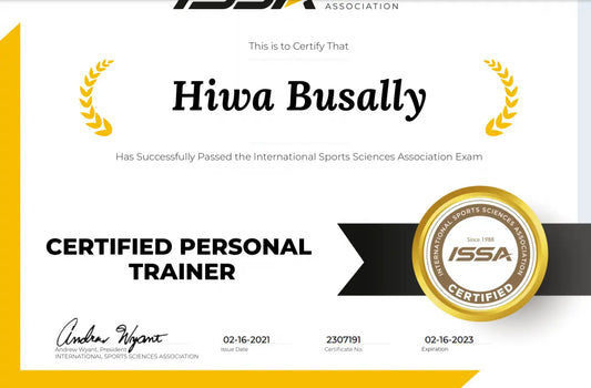 Customized Training/Nutrition plan Diamond tier HiwaFIT