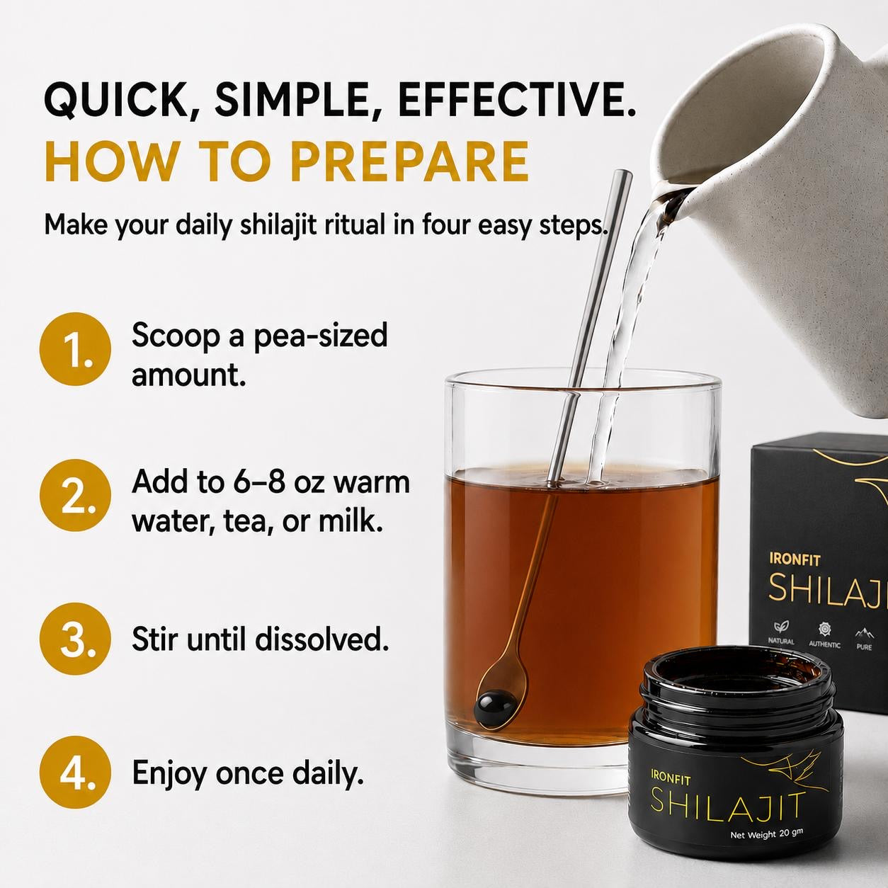 Shilajit Resin HiwaFit
